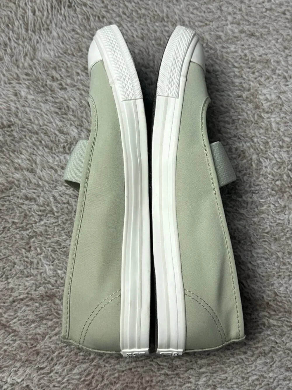 Converse Chuck Taylor All Star Dainty Ballerina Slip-on sneakers SZ-9 Green NWOB